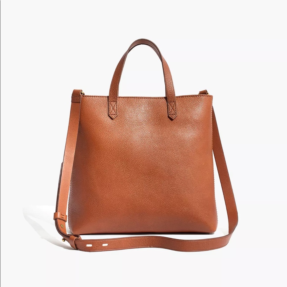 Madewell The Zip-Top Transport Crossbody - English Saddle